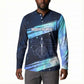 Katherine Johnson Button Sweatshirt with Galaxy Background, Hidden No More Quote and Rocket Brain Equation