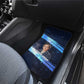 Katherine Johnson Car Mats with Galaxy Background, Hidden No More Quote and Rocket Brain Equation - African Pride