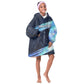 Katherine Johnson Kid Wearable Blanket Hoodie with Galaxy Background, Hidden No More Quote and Rocket Brain Equation - African Pride