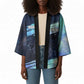 Katherine Johnson Kimono with Galaxy Background, Hidden No More Quote and Rocket Brain Equation - African Pride