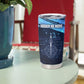 Katherine Johnson Tumbler Cup with Galaxy Background, Hidden No More Quote and Rocket Brain Equation - African Pride