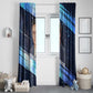 Katherine Johnson Window Curtain with Galaxy Background, Hidden No More Quote and Rocket Brain Equation - African Pride