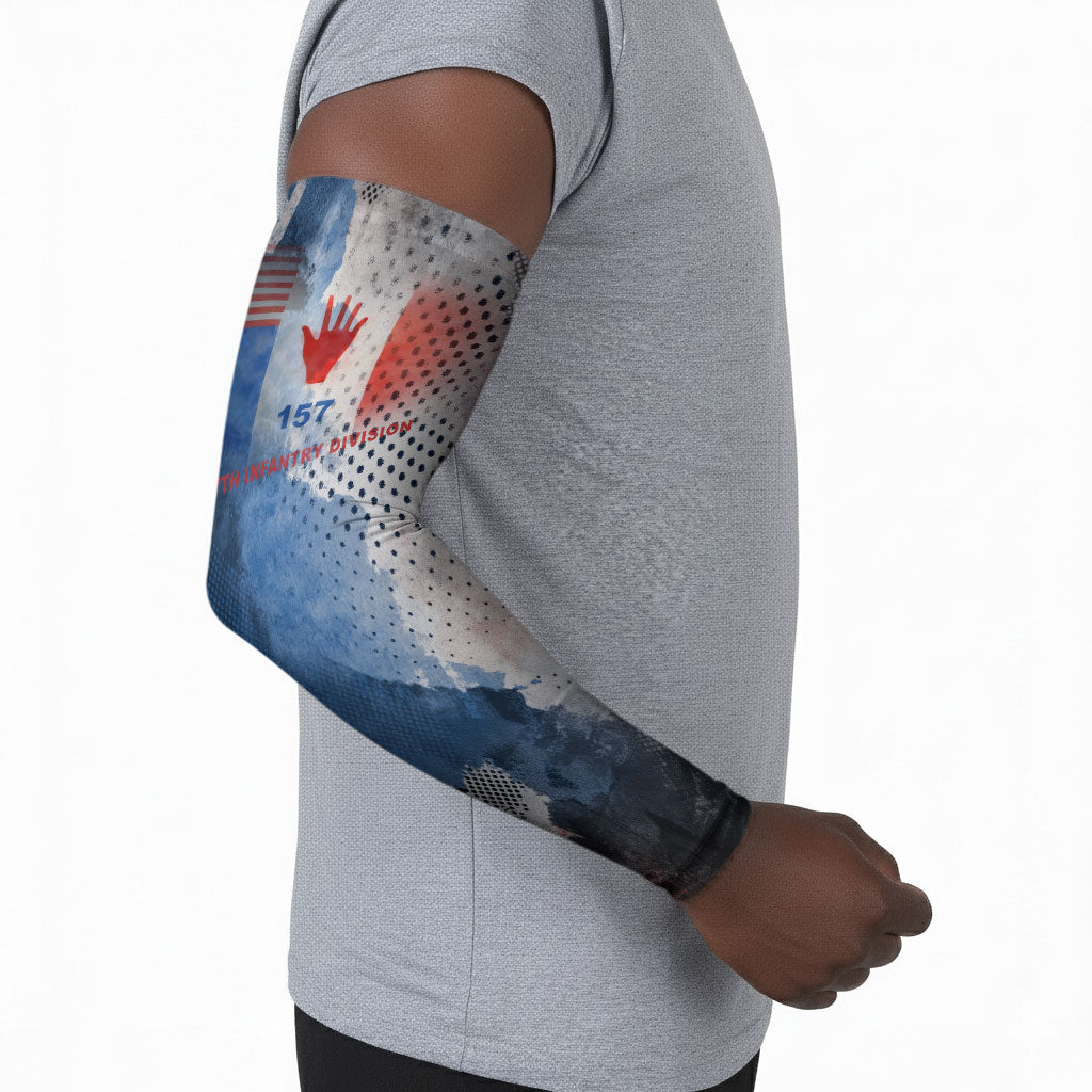 Freddie Stowers Arm Sleeves African American Military Hero - Medal Of Honor 157th Infantry Division