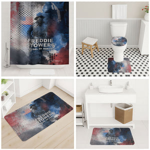 Freddie Stowers Bathroom Set African American Military Hero - Medal Of Honor 157th Infantry Division