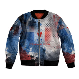 Freddie Stowers Bomber Jacket African American Military Hero - Medal Of Honor 157th Infantry Division