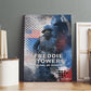 Freddie Stowers Canvas Wall Art African American Military Hero - Medal Of Honor 157th Infantry Division