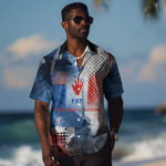 Freddie Stowers Hawaiian Shirt African American Military Hero - Medal Of Honor 157th Infantry Division