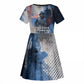 Freddie Stowers Kid Short Sleeve Dress African American Military Hero - Medal Of Honor 157th Infantry Division