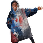 Freddie Stowers Kid Wearable Blanket Hoodie African American Military Hero - Medal Of Honor 157th Infantry Division