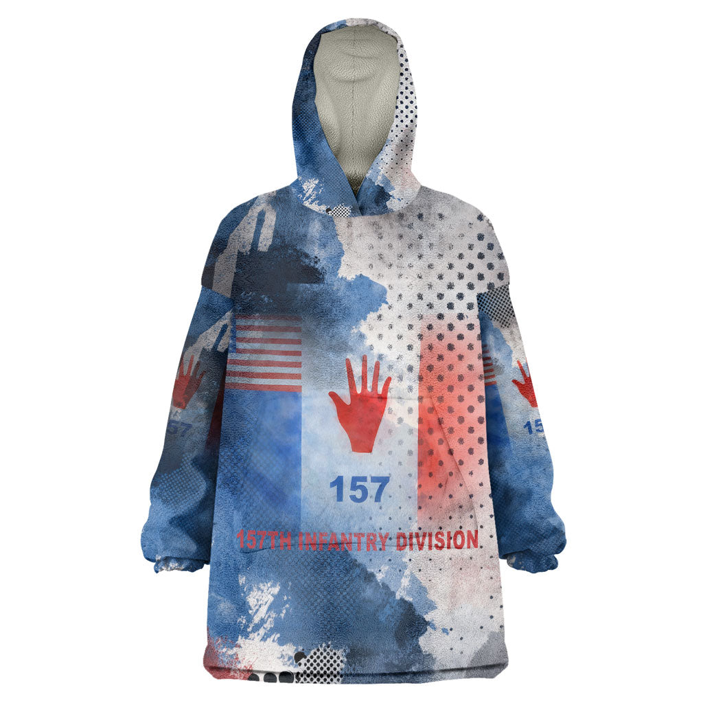 Freddie Stowers Kid Wearable Blanket Hoodie African American Military Hero - Medal Of Honor 157th Infantry Division