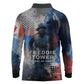 Freddie Stowers Long Sleeve Polo Shirt African American Military Hero - Medal Of Honor 157th Infantry Division