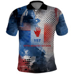 Freddie Stowers Polo Shirt African American Military Hero - Medal Of Honor 157th Infantry Division