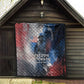Freddie Stowers Quilt African American Military Hero - Medal Of Honor 157th Infantry Division