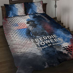 Freddie Stowers Quilt Bed Set African American Military Hero - Medal Of Honor 157th Infantry Division