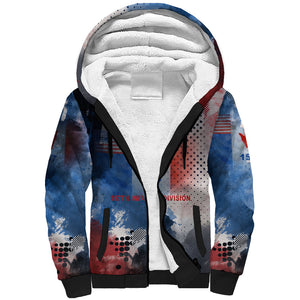 Freddie Stowers Sherpa Hoodie African American Military Hero - Medal Of Honor 157th Infantry Division