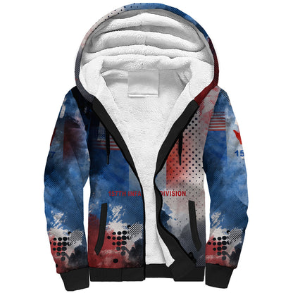 Freddie Stowers Sherpa Hoodie African American Military Hero - Medal Of Honor 157th Infantry Division