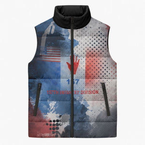 Freddie Stowers Sleeveless Puffer Jacket African American Military Hero - Medal Of Honor 157th Infantry Division