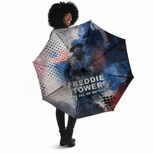 Freddie Stowers Umbrella African American Military Hero - Medal Of Honor 157th Infantry Division
