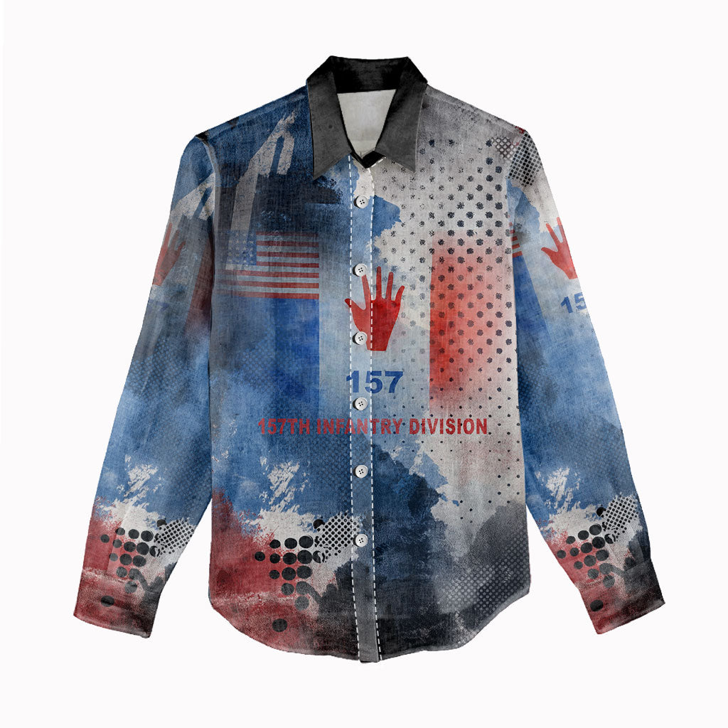 Freddie Stowers Women Casual Shirt African American Military Hero - Medal Of Honor 157th Infantry Division