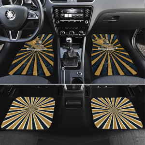 Freddie Stowers Car Mats Medal Of Honor Hero - Vintage Retro Sunburst - Military Valor Heritage