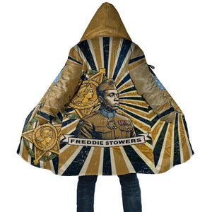 Freddie Stowers Cloak Medal Of Honor Hero - Vintage Retro Sunburst - Military Valor Heritage
