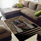 Freddie Stowers African American Area Rug Medal Of Honor Red Hand - Military Camouflage Striped World War I