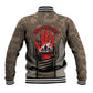 Freddie Stowers African American Baseball Jacket Medal Of Honor Red Hand - Military Camouflage Striped World War I