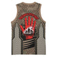 Freddie Stowers African American Basketball Jersey Medal Of Honor Red Hand - Military Camouflage Striped World War I