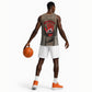 Freddie Stowers African American Basketball Jersey Medal Of Honor Red Hand - Military Camouflage Striped World War I