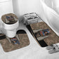 Freddie Stowers African American Bathroom Set Medal Of Honor Red Hand - Military Camouflage Striped World War I