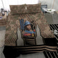 Freddie Stowers African American Bedding Set Medal Of Honor Red Hand - Military Camouflage Striped World War I