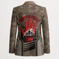 Freddie Stowers African American Blazer Medal Of Honor Red Hand - Military Camouflage Striped World War I