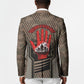 Freddie Stowers African American Blazer Medal Of Honor Red Hand - Military Camouflage Striped World War I