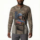 Freddie Stowers African American Button Sweatshirt Medal Of Honor Red Hand - Military Camouflage Striped World War I