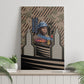 Freddie Stowers African American Canvas Wall Art Medal Of Honor Red Hand - Military Camouflage Striped World War I