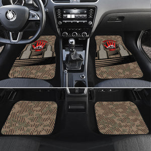 Freddie Stowers African American Car Mats Medal Of Honor Red Hand - Military Camouflage Striped World War I