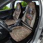 Freddie Stowers African American Car Seat Cover Medal Of Honor Red Hand - Military Camouflage Striped World War I