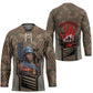 Freddie Stowers African American Hockey Jersey Medal Of Honor Red Hand - Military Camouflage Striped World War I