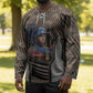 Freddie Stowers African American Hockey Jersey Medal Of Honor Red Hand - Military Camouflage Striped World War I