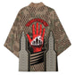 Freddie Stowers African American Kimono Medal Of Honor Red Hand - Military Camouflage Striped World War I