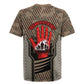 Freddie Stowers African American Rugby Jersey Medal Of Honor Red Hand - Military Camouflage Striped World War I