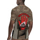 Freddie Stowers African American Rugby Jersey Medal Of Honor Red Hand - Military Camouflage Striped World War I