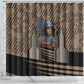 Freddie Stowers African American Shower Curtain Medal Of Honor Red Hand - Military Camouflage Striped World War I
