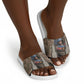 Freddie Stowers African American Slide Sandals Medal Of Honor Red Hand - Military Camouflage Striped World War I