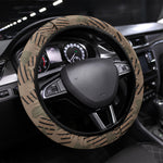 Freddie Stowers African American Steering Wheel Cover Medal Of Honor Red Hand - Military Camouflage Striped World War I