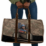 Freddie Stowers African American Travel Bag Medal Of Honor Red Hand - Military Camouflage Striped World War I