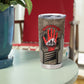 Freddie Stowers African American Tumbler Cup Medal Of Honor Red Hand - Military Camouflage Striped World War I