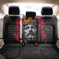 Jesus Graffiti Design Back Car Seat Cover Crowned Portrait and Urban Street Art Style - African Pride