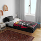 Jesus Graffiti Design Bedding Set Crowned Portrait and Urban Street Art Style - African Pride