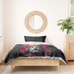 Jesus Graffiti Design Bedding Set Crowned Portrait and Urban Street Art Style - African Pride